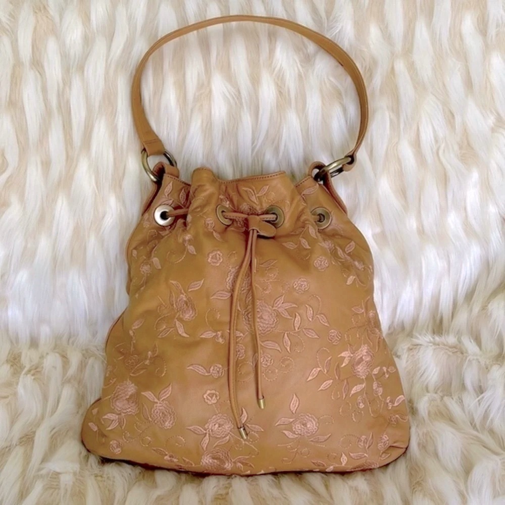 Donald J pliner New leather embroidery‎ bag​